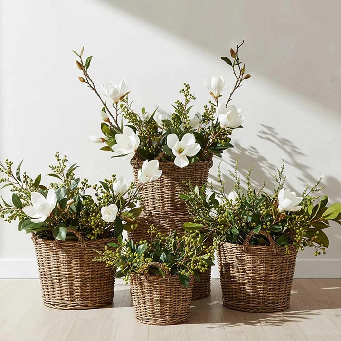 Faux Single Head Magnolia White 70cm - Suzie Anderson Home
