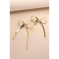 Festival Bow Snake Chain Earrings