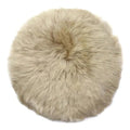 Fibre | Long Wool Sheepskin Seat / Arm Rest Circle 37cm | Nappa - Suzie Anderson Home