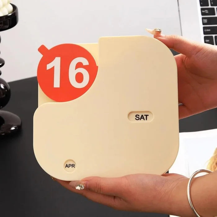 Flipping Desk Calendar