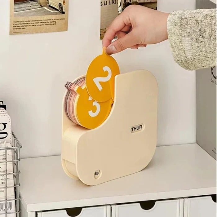 Flipping Desk Calendar