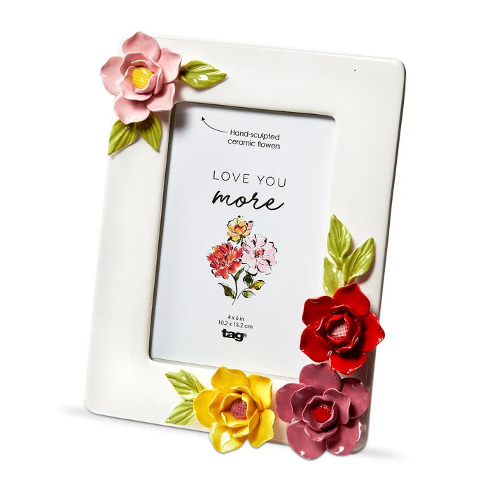 Flora Photo Frame 4x6 #G21281