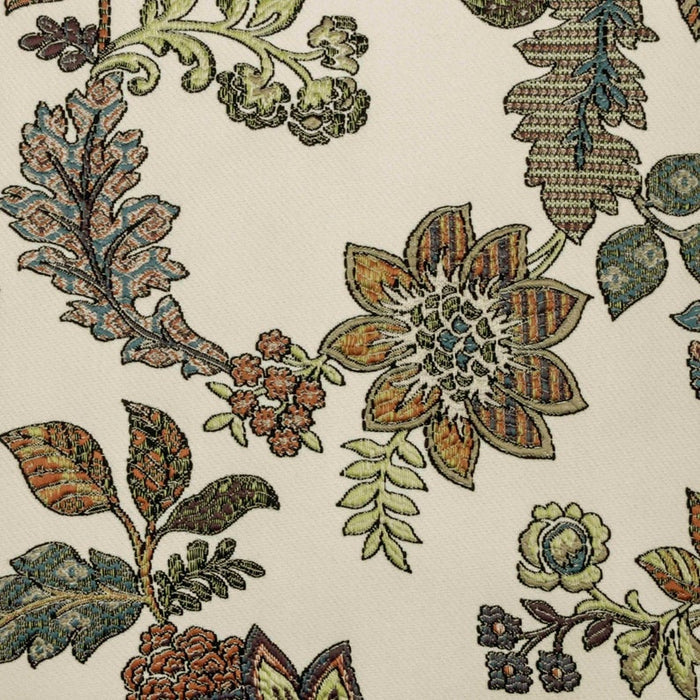 Floral Compatible Embroidery Throw Pillow Cover
