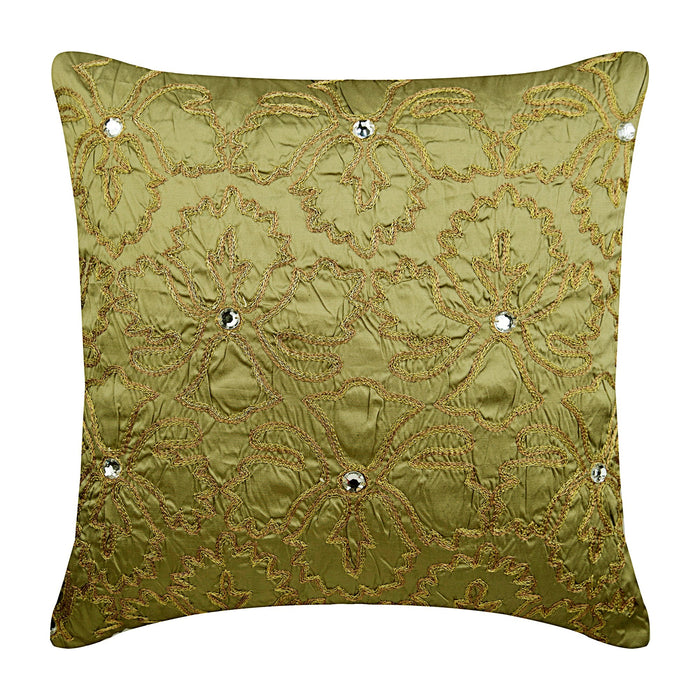 Flower Jewel Pillow Cover