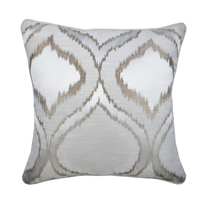 Frost Damask Pillow Cover