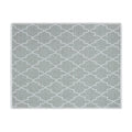Geometric Pattern Large Dish Drying Mat for Kitchen Counter |24 x 18 x 0.25 Inches | Gray