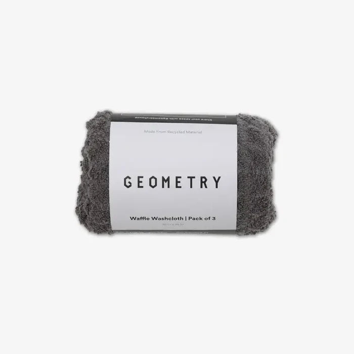 Geometry Waffle Wash Cloth Set