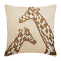 Giraffe Talk Pillow Cover