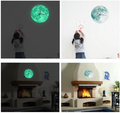 Glowing Moon Wall Clock