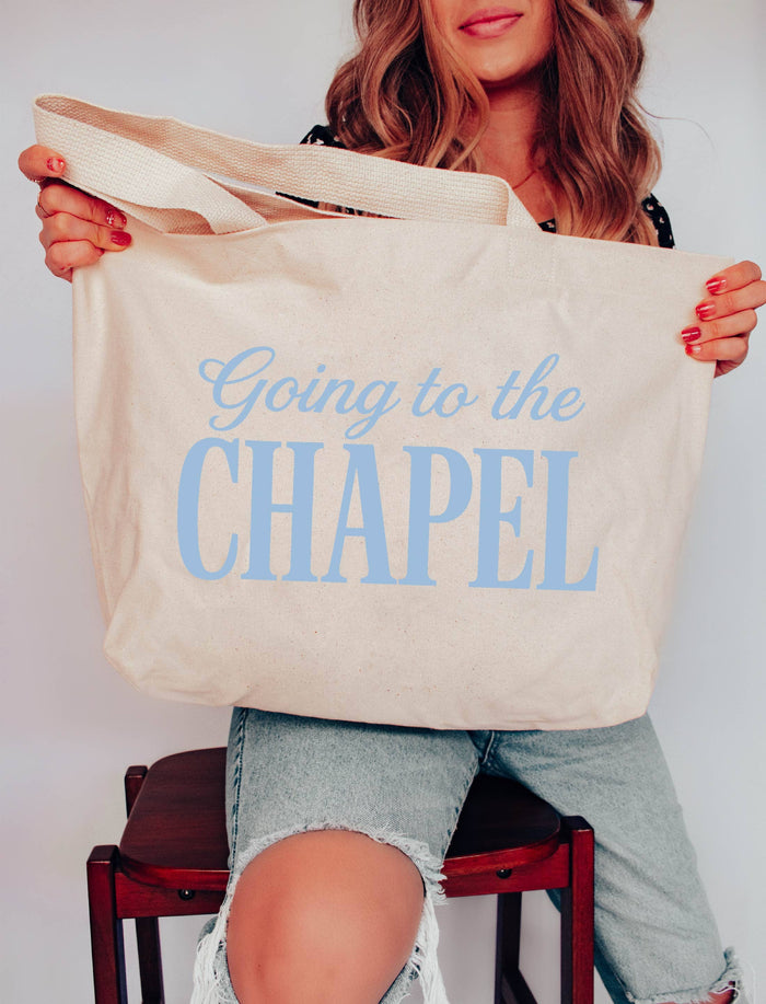 Going To The Chapel - Bride Tote Bag