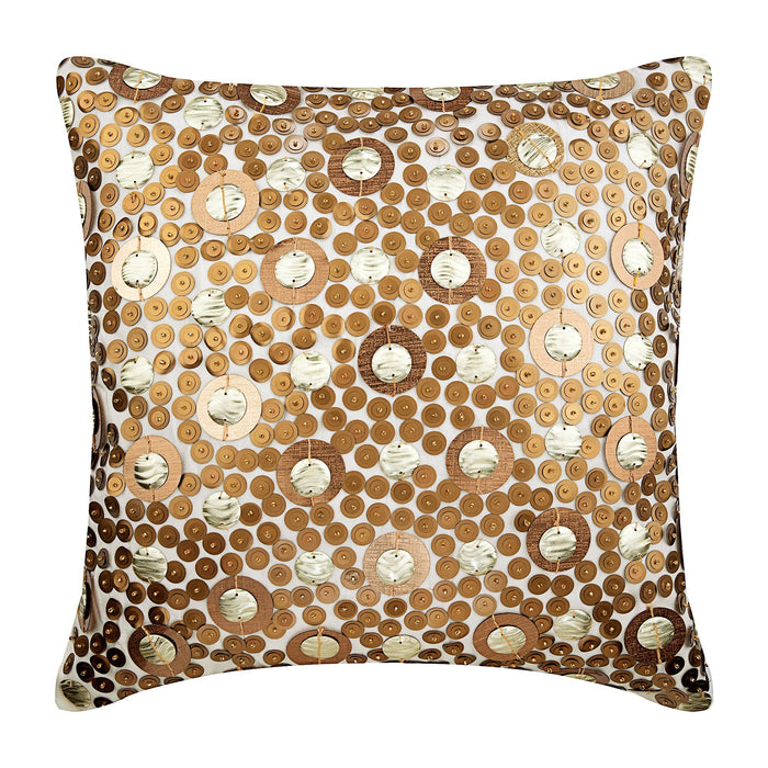 Gold Disco Balls Euro Sham