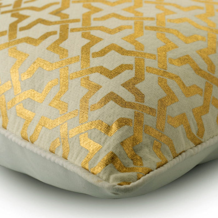 Gold Moment - Gold Suede Decorative Euro Sham