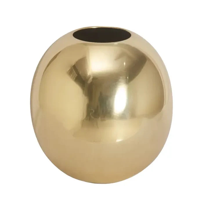Gold Round Vase