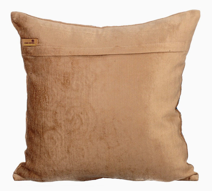 Gold Sapphires - Gold Velvet Decorative Euro Sham