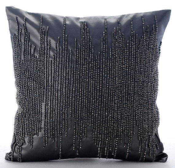 Gold Spill - Gold Velvet Throw Pillow Cover