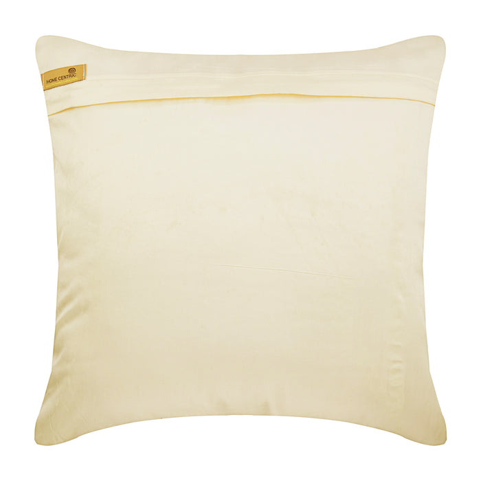 Golden Drops Textured Throw Pillow Cover