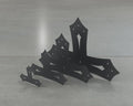 Gothic Style T Brackets - Various Sizes - Madison Iron and Wood