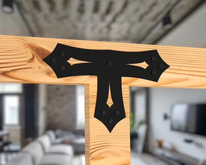 Gothic Brackets For 4x4 Dimensional Lumber - Madison Iron and Wood