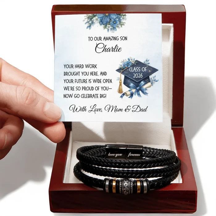 Love You Forever Bracelet / Default / Luxury Box w/LED
