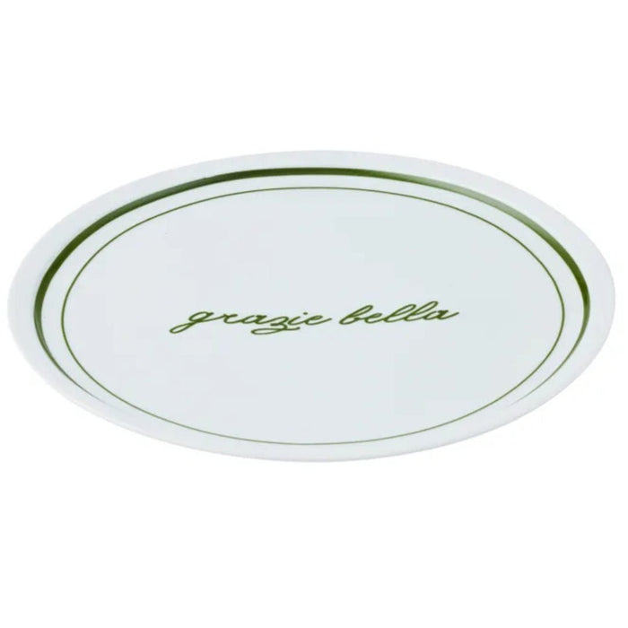 'Grazie Bella' Ceramic Round Platter | 33.5cm D - Suzie Anderson Home
