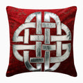 Greek Aphrodite Red Velvet Euro Sham Cover
