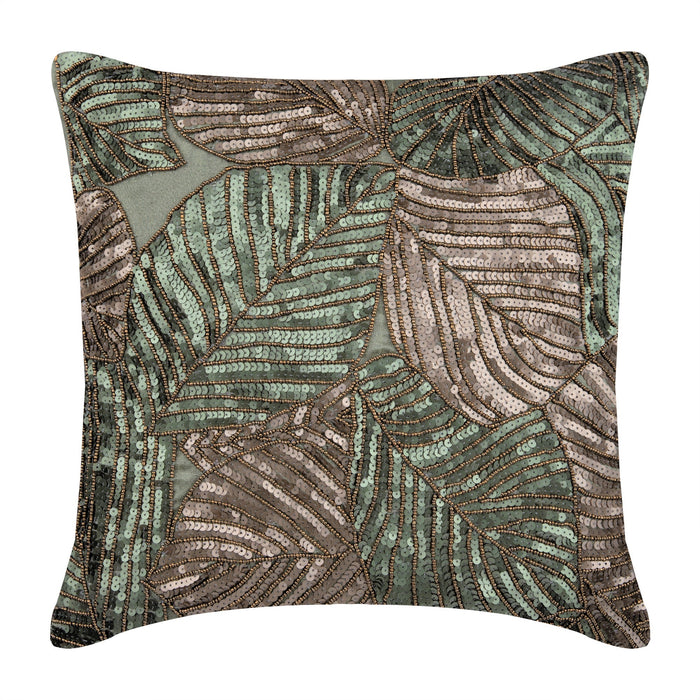 Green Camouflage Pillow Cover