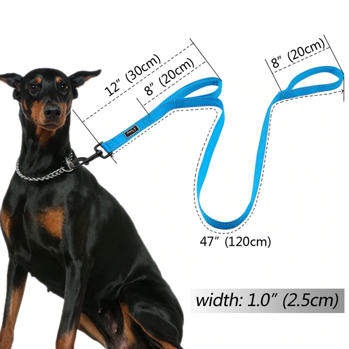 Green No Pull Reflective Leash - Dogs and Horses