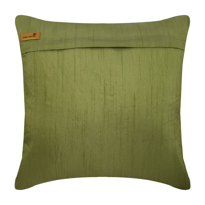 Green Tree Throw Pillow Cover