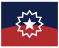 Greeting Card: Juneteenth Flag