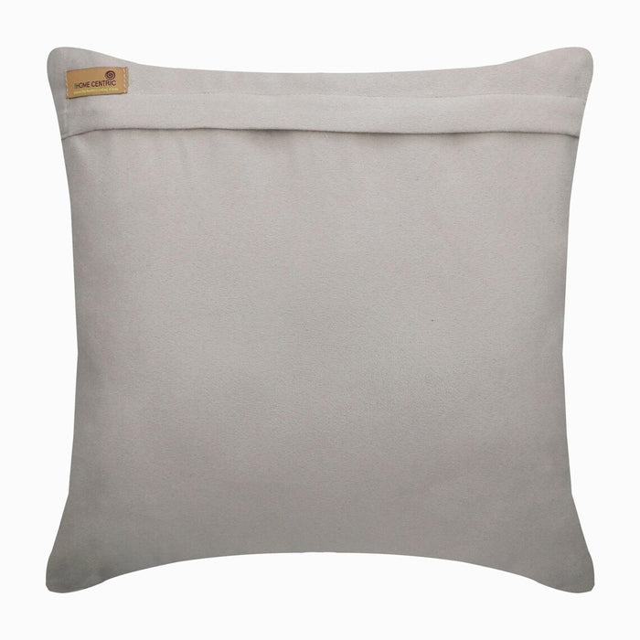 Grudingly Silver - Silver Velvet Decorative Euro Sham