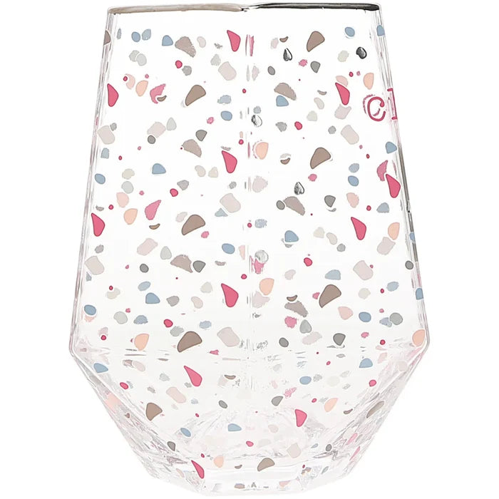 HC - Cheers To 21 - Geometric Glass - 16oz #75309