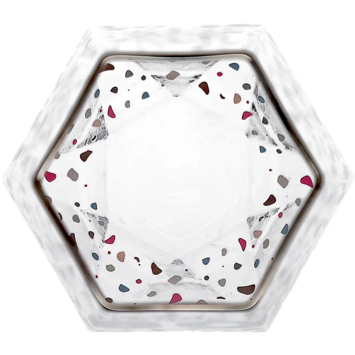 HC - Cheers To 21 - Geometric Glass - 16oz #75309
