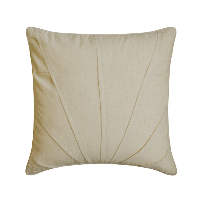 Hello Neutrals - Natural Beige Cotton Linen Throw Pillow Cover