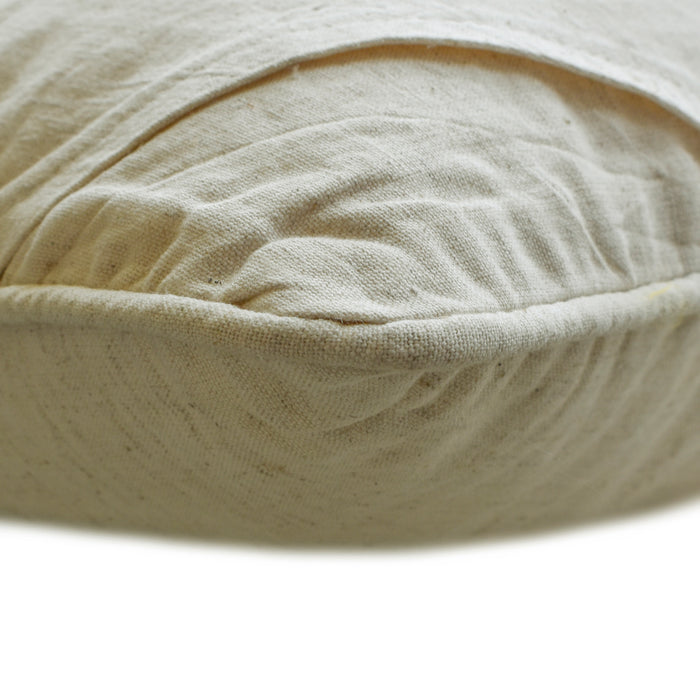 Hello Neutrals - Natural Beige Cotton Linen Throw Pillow Cover
