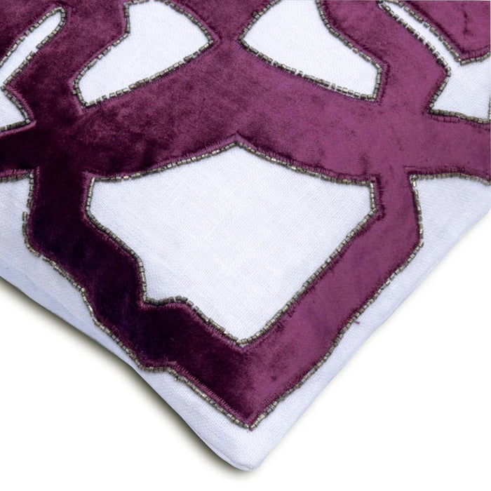 Hera Applique Throw Pillow Cover