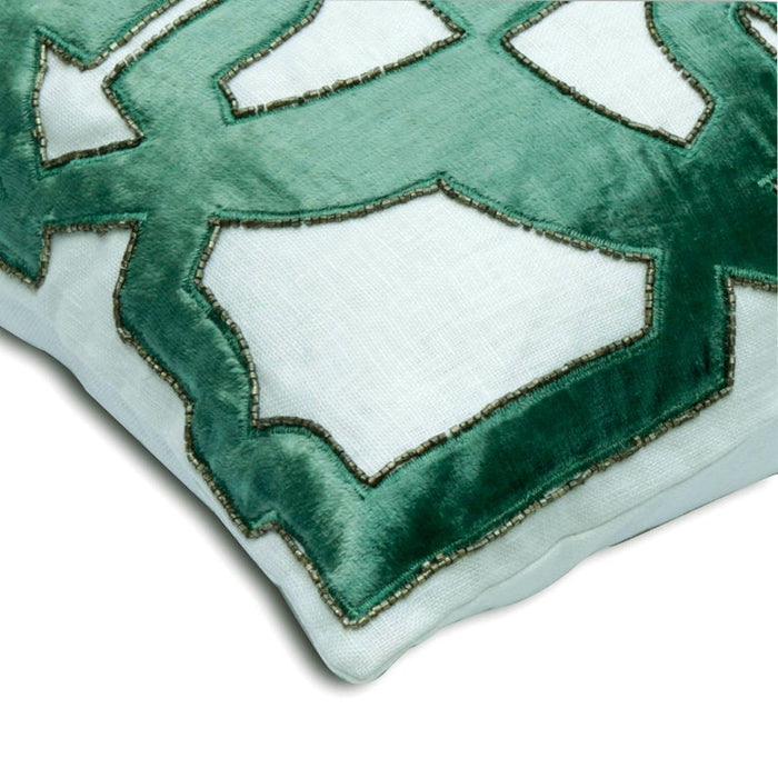 Hera - Purple Linen Throw Pillow Cover
