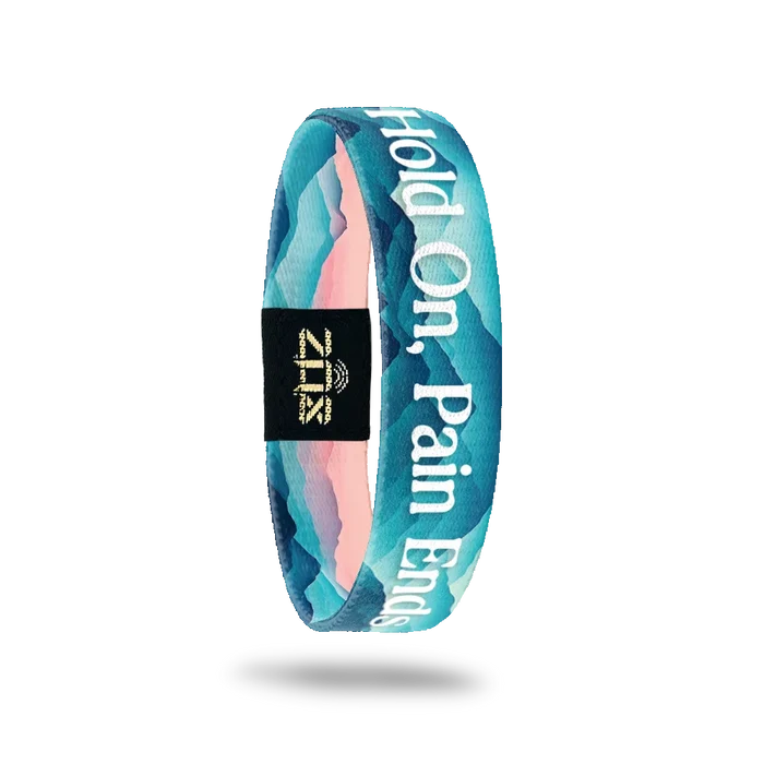 Hold On, Pain Ends Affirmation Bracelet #IA-HOPE