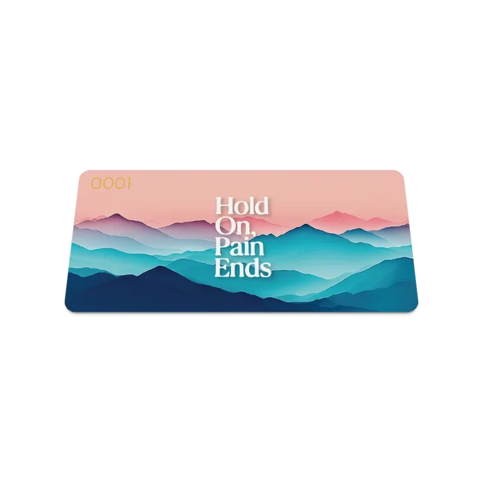 Hold On, Pain Ends Affirmation Bracelet #IA-HOPE