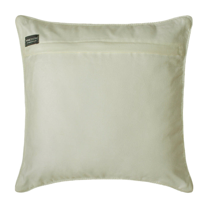 Honey Hexagon - Brown Velvet Throw Pillow Cover