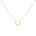 Horseshoe Necklace (Silver, Gold) - Dogs and Horses
