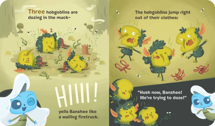 Hush Now, Banshee!: A Not-So-Quiet Counting Book, by Kyle Sullivan & Derek Sullivan