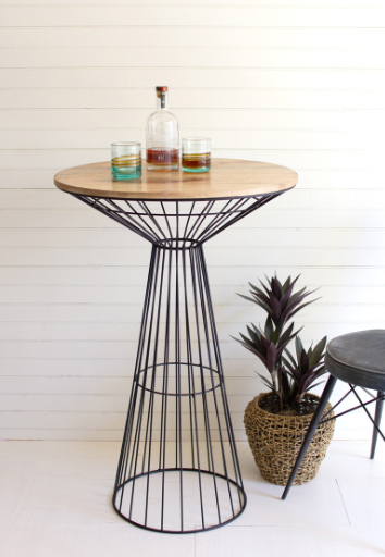 iron bar table