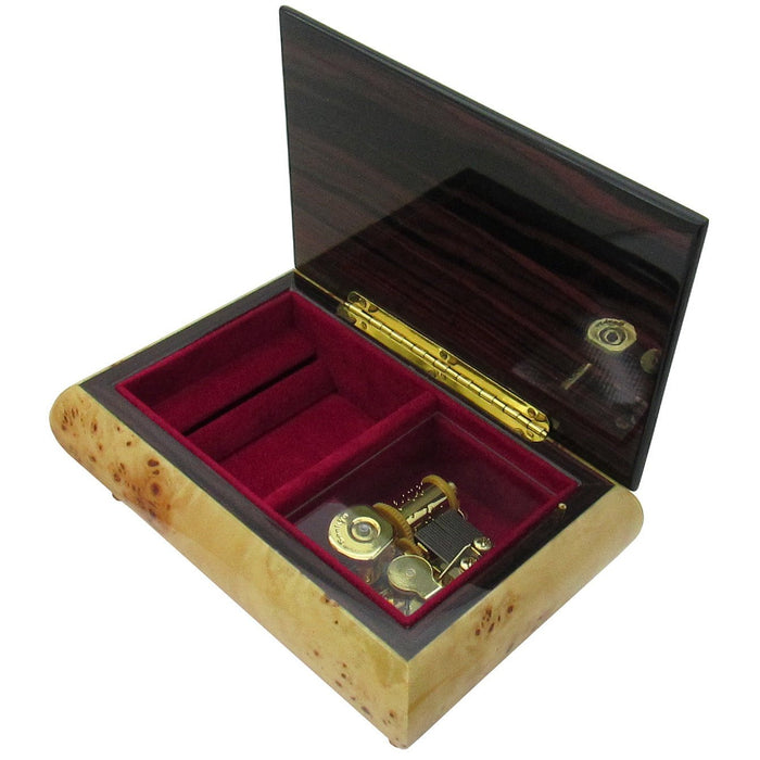Italian Music Box, ", Poplar, Gloss Finish