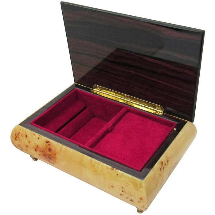 Italian Music Box, ", Poplar, Gloss Finish