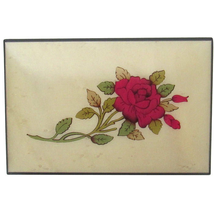 Italian Music Box, ", White, Matte Finish