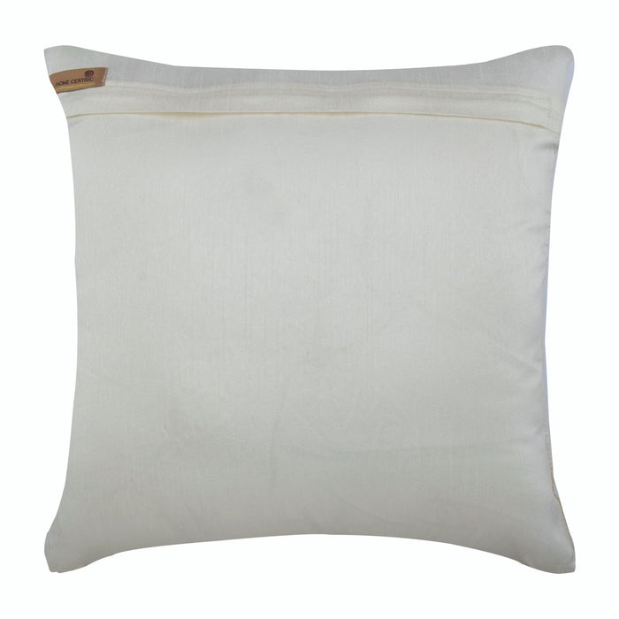 Ivory Cotton Linen Throw Pillow Cover - Starfish Crystals