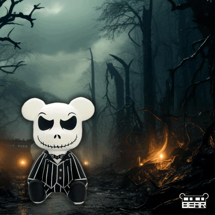 Jack Skellington Bear Figure - cocobear