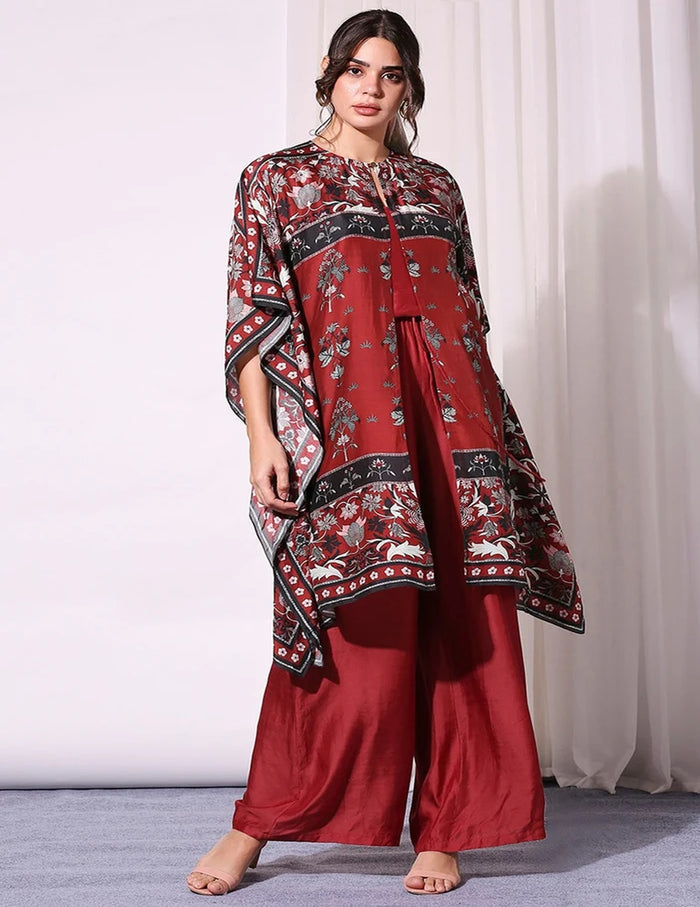 Jumpsuit With Night Kaftan Jacket