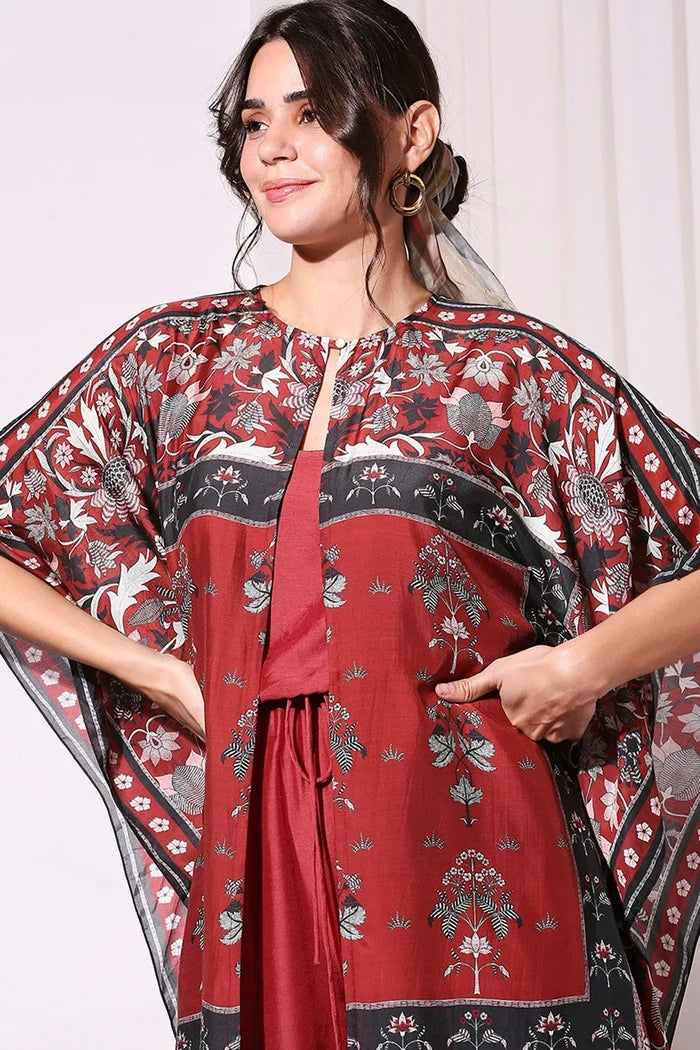 Jumpsuit With Night Kaftan Jacket