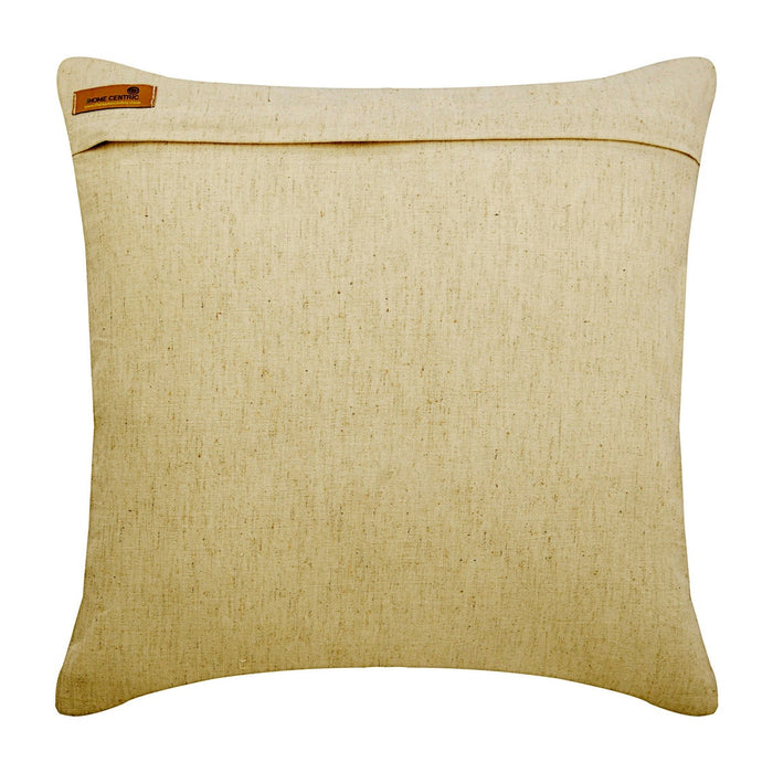 Jute Centric - Natural Beige Cotton Linen Throw Pillow Cover